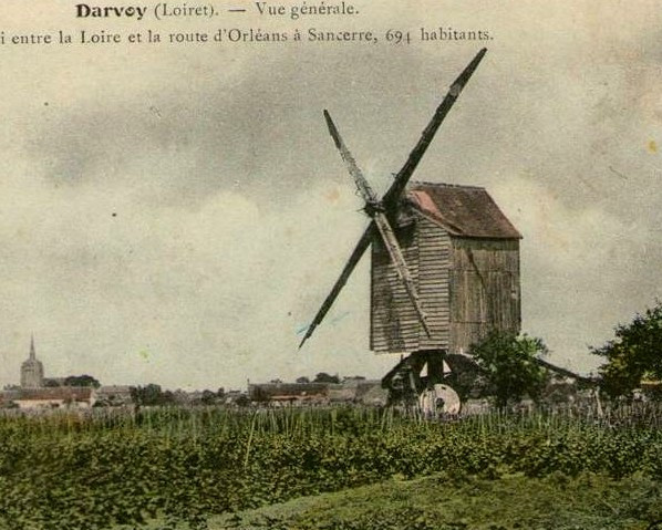 Ancien moulin de darvoy